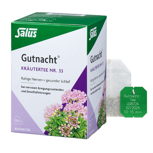 GUTNACHT Kräutertee Nr.33 Salus Filterbeutel