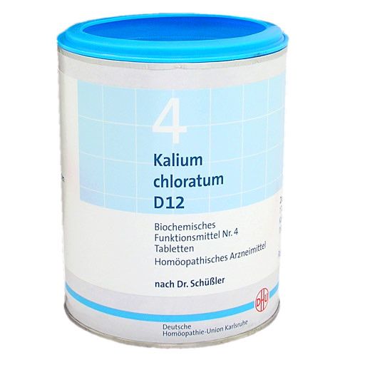 BIOCHEMIE DHU 4 Kalium chloratum D 12 Tabletten