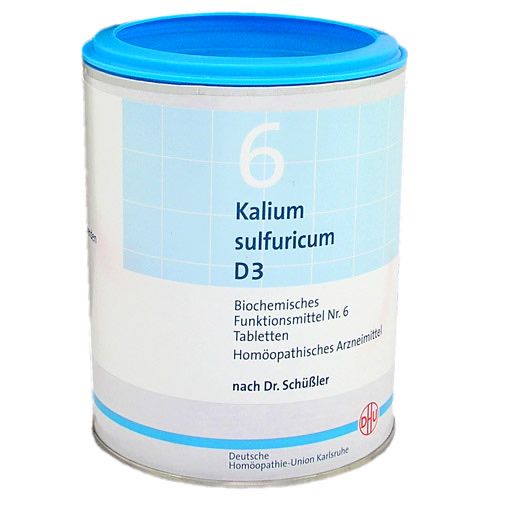 BIOCHEMIE DHU 6 Kalium sulfuricum D 3 Tabletten