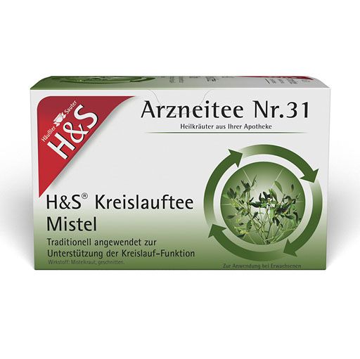 H&S Kreislauftee Mistel Filterbeutel