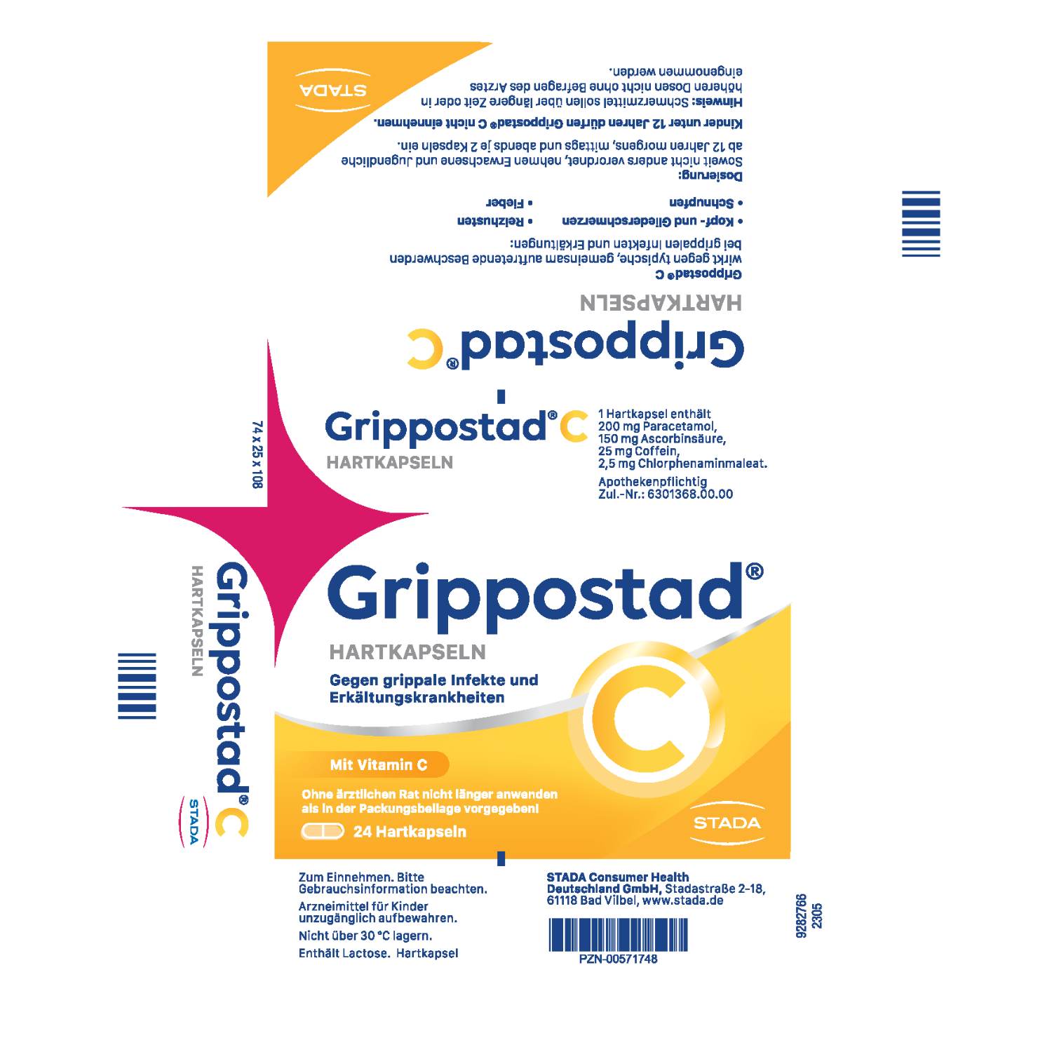 GRIPPOSTAD C Hartkapseln