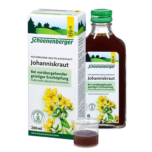 JOHANNISKRAUT SAFT Schoenenberger