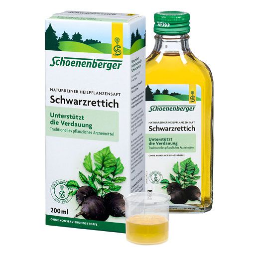 SCHWARZRETTICH Schoenenberger Heilpflanzensäfte