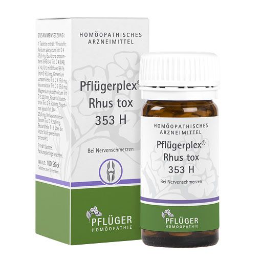 PFLÜGERPLEX Rhus tox.353 H Tabletten