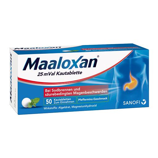 MAALOXAN 25 mVal Kautabletten