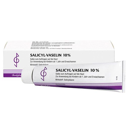 SALICYL VASELIN 10% Salbe