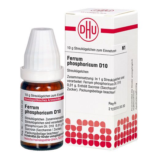 FERRUM PHOSPHORICUM D 10 Globuli