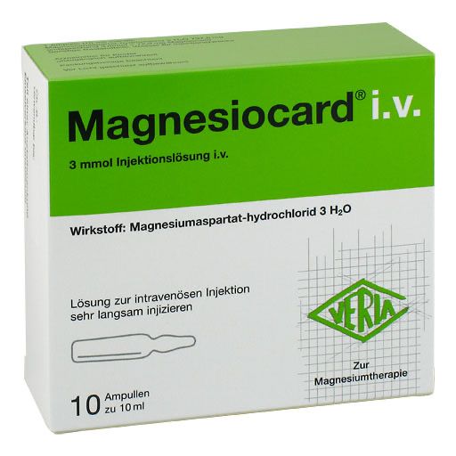 MAGNESIOCARD i.v. Injektionslösung