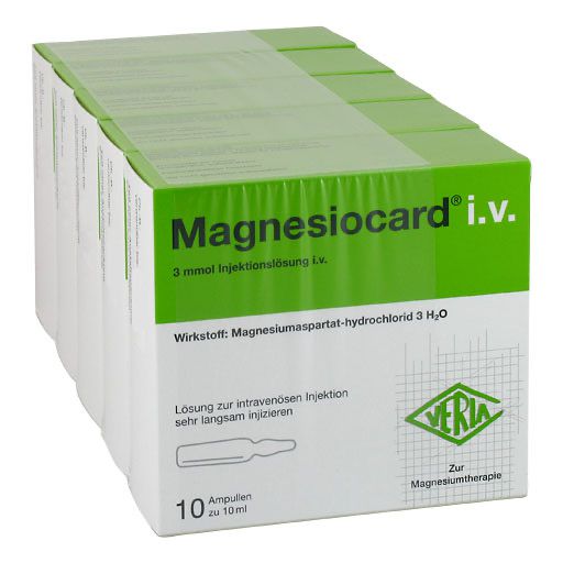 MAGNESIOCARD i.v. Injektionslösung