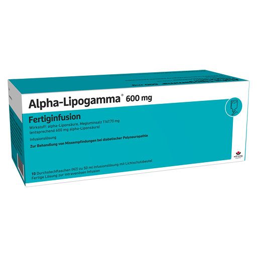 ALPHA-LIPOGAMMA 600 mg Fertiginfusion Dsfl.