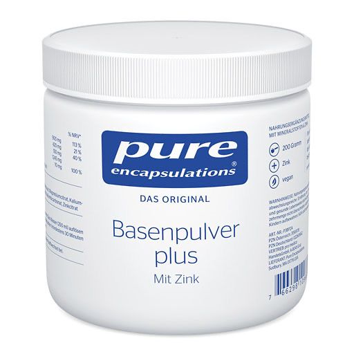 PURE ENCAPSULATIONS Basenpulver plus Pure 365 Plv.