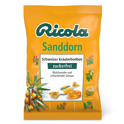 RICOLA o.Z.Beutel Sanddorn Bonbons