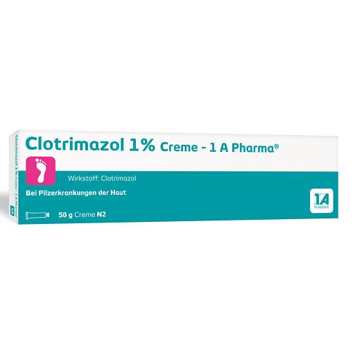 CLOTRIMAZOL 1% Creme-1A Pharma