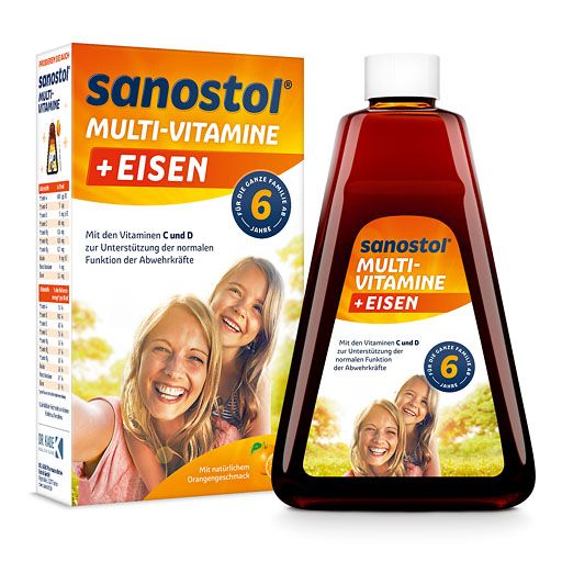 SANOSTOL plus Eisen Saft