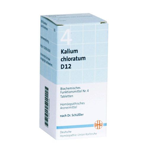 BIOCHEMIE DHU 4 Kalium chloratum D 12 Tabletten