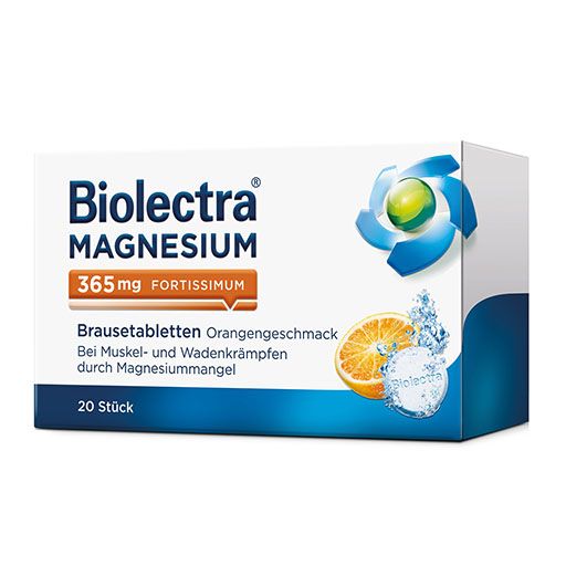 BIOLECTRA Magnesium 365 mg fortissimum Orange