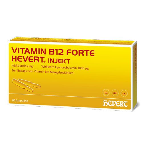 VITAMIN B12 FORTE Hevert injekt Inj.-Lsg.Amp.