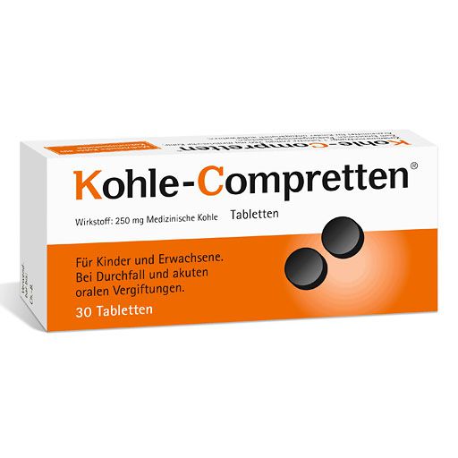 KOHLE Compretten Tabletten