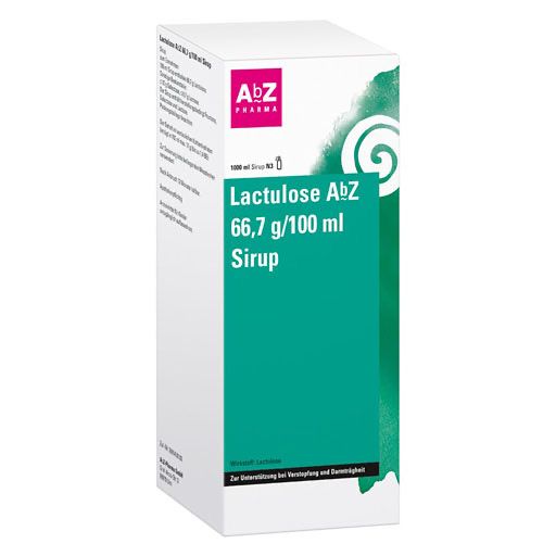 LACTULOSE AbZ 66,7 g/100 ml Sirup