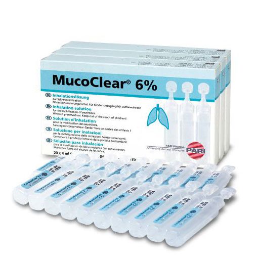 MUCOCLEAR 6% NaCl Inhalationslösung