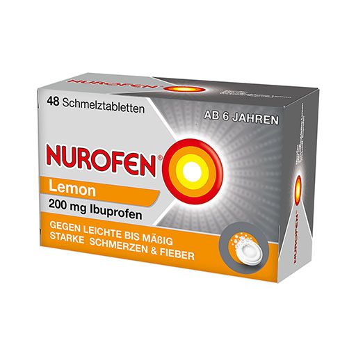 NUROFEN 200 mg Schmelztabletten Lemon