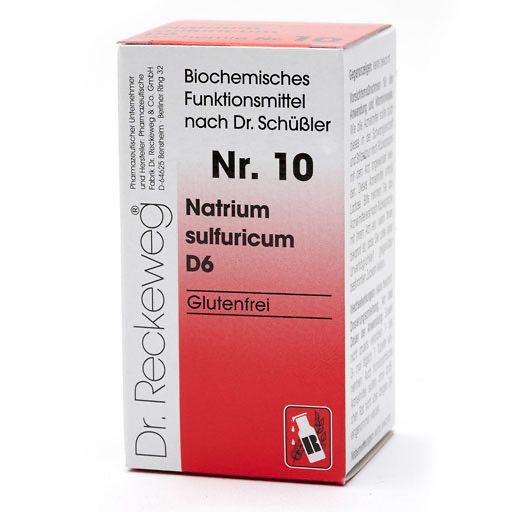 BIOCHEMIE 10 Natrium sulfuricum D 6 Tabletten