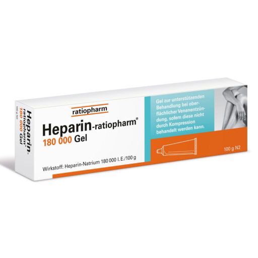 HEPARIN-RATIOPHARM 180.000 I.E. Gel