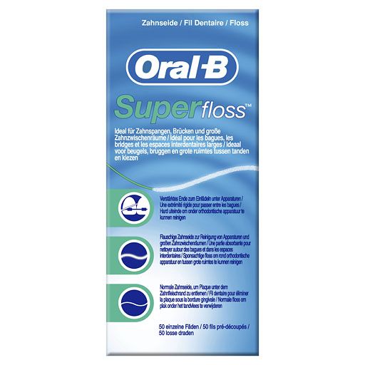 ORAL B Zahnseide Superfloss