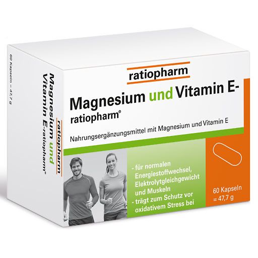 MAGNESIUM UND VITAMIN E-ratiopharm Kapseln