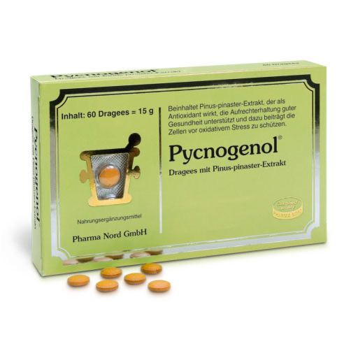 PYCNOGENOL KIEFERNRINDENEXTRAKT Pharma Nord Drag.