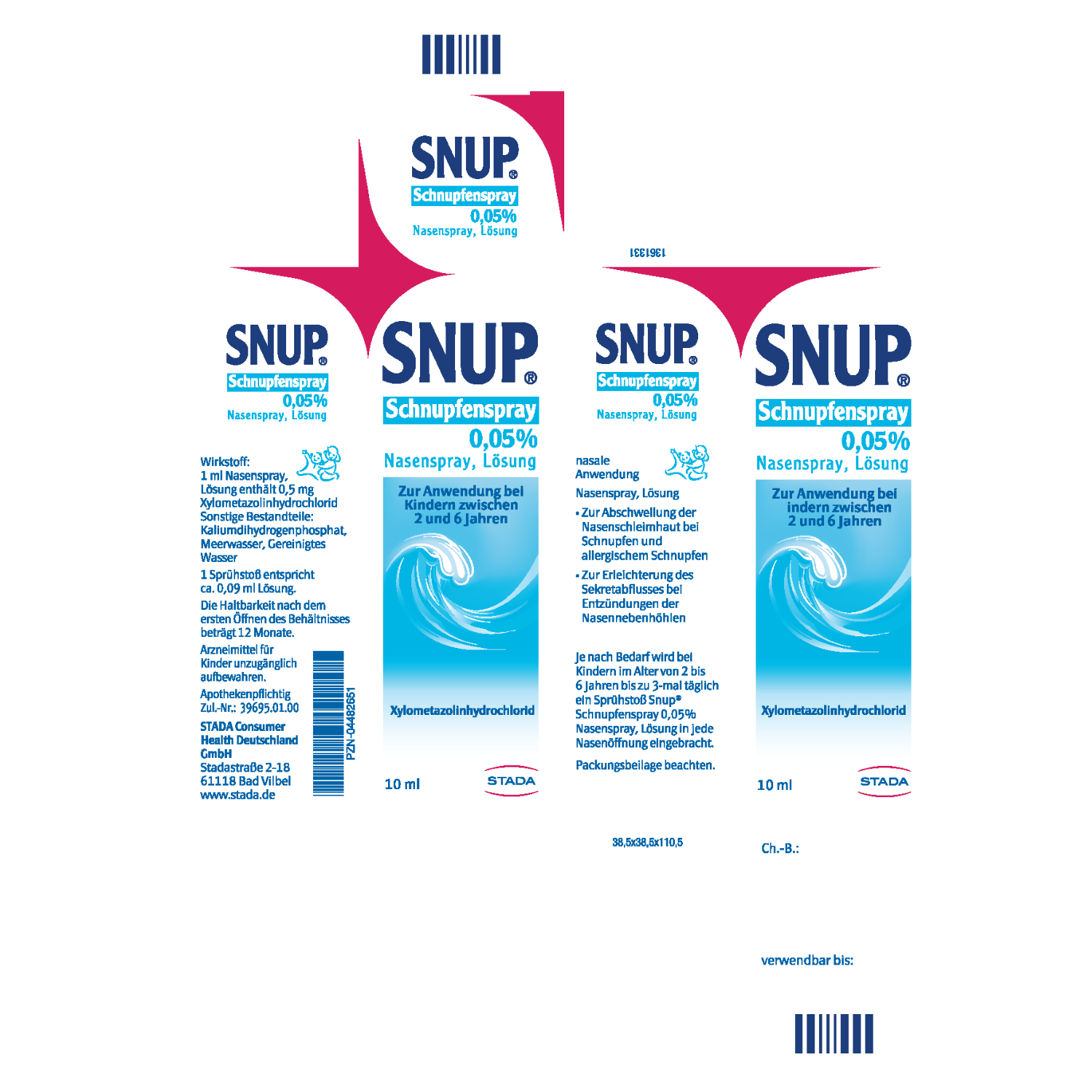 SNUP Schnupfenspray 0,05% Nasenspray