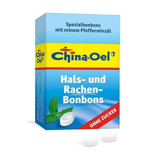 CHINA ÖL Hals- u.Hustenbonbons o.Zucker