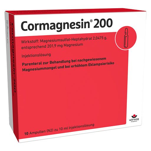 CORMAGNESIN 200 Ampullen