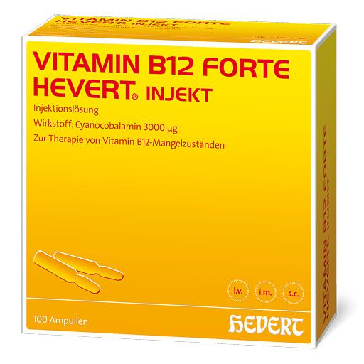 VITAMIN B12 FORTE Hevert injekt Inj.-Lsg.Amp.