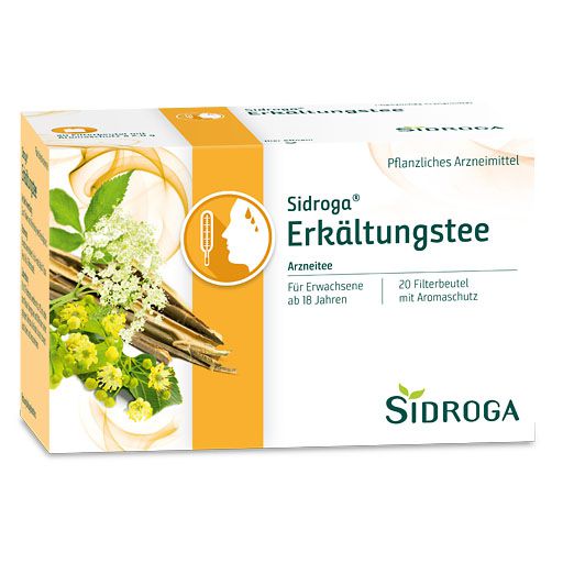 SIDROGA Erkältungstee Filterbeutel