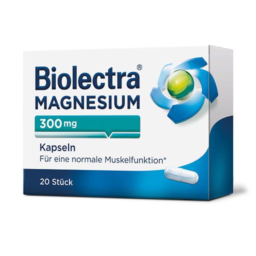 BIOLECTRA Magnesium 300 mg Kapseln