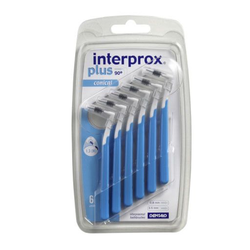 INTERPROX plus conical blau Interdentalbürste