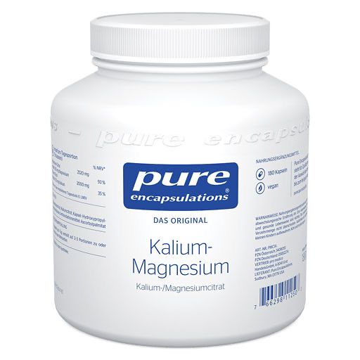 PURE ENCAPSULATIONS Kalium Magn.Citrat Kapseln