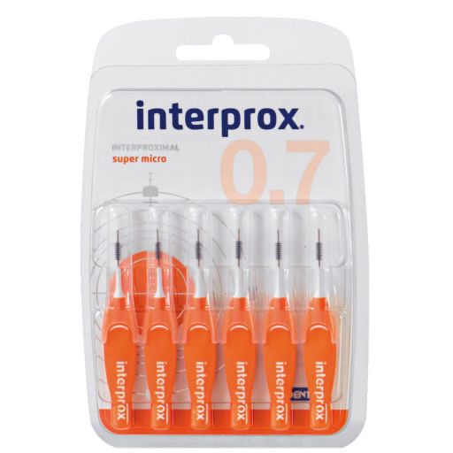 INTERPROX reg super micro orange Interdentalb.Blis