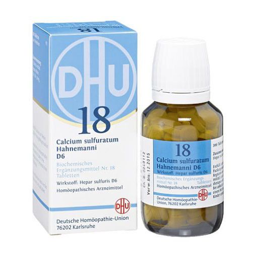 BIOCHEMIE DHU 18 Calcium sulfuratum D 6 Tabletten