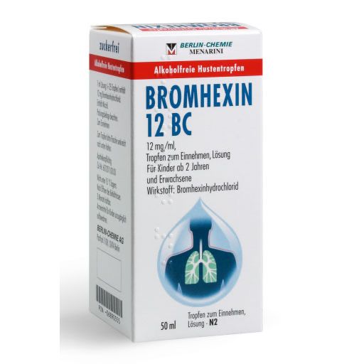 BROMHEXIN 12 BC Tropfen zum Einnehmen