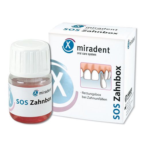 MIRADENT Zahnrettungsbox SOS Zahnbox