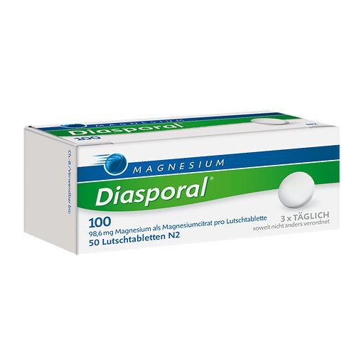 MAGNESIUM DIASPORAL 100 Lutschtabletten