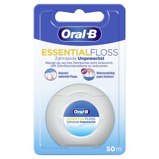 ORAL B Zahnseide ungewachst 50 m