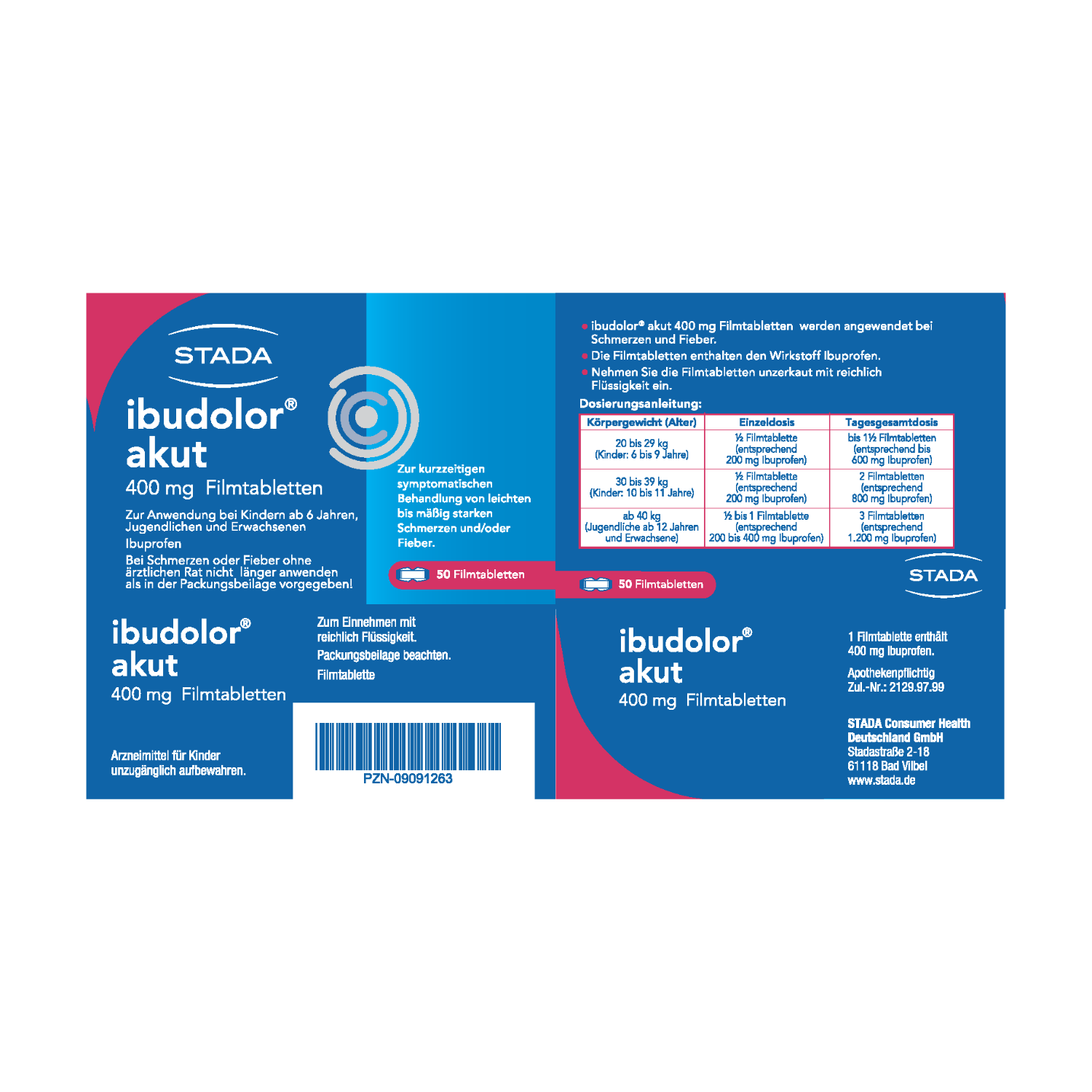 IBUDOLOR akut 400 mg Filmtabletten