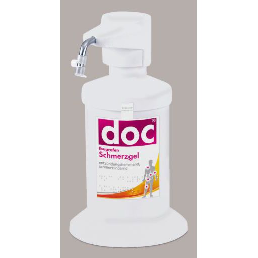 DOC IBUPROFEN Schmerzgel Spender/Sockel