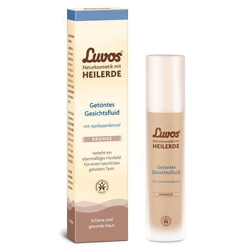 LUVOS Naturkosmetik getöntes Gesichtsfluid bronze