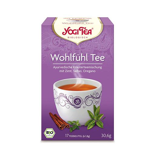 YOGI TEA Wohlfühl Tee Bio Filterbeutel