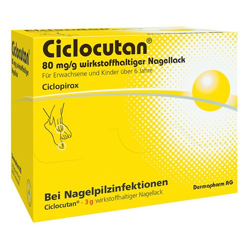 CICLOCUTAN 80 mg/g wirkstoffhaltiger Nagellack