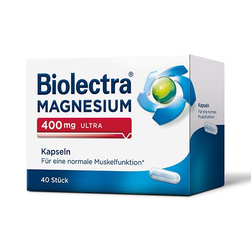 BIOLECTRA Magnesium 400 mg ultra Kapseln